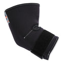 ergodyne ProFlex 655 Compression Arm Sleeve with Strap, Medium, Black (16583)