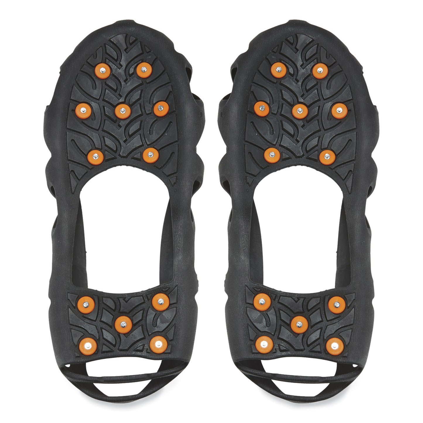 ergodyne Trex 6304 One-Piece Step-In Full Coverage Ice Cleats, X-Large, Black, Pair (16785)