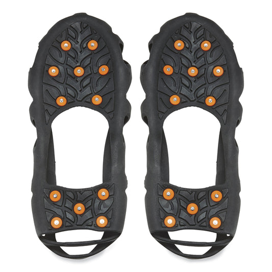 ergodyne Trex 6304 One-Piece Step-In Full Coverage Ice Cleats, X-Large, Black, Pair (16785)