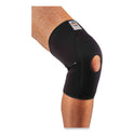 ergodyne ProFlex 615 Open Patella Anterior Pad Knee Sleeve, X-Large, Black (16535)