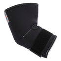 ergodyne ProFlex 655 Compression Arm Sleeve with Strap, 2X-Large, Black (16586)