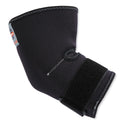 ergodyne ProFlex 655 Compression Arm Sleeve with Strap, Small, Black (16582)