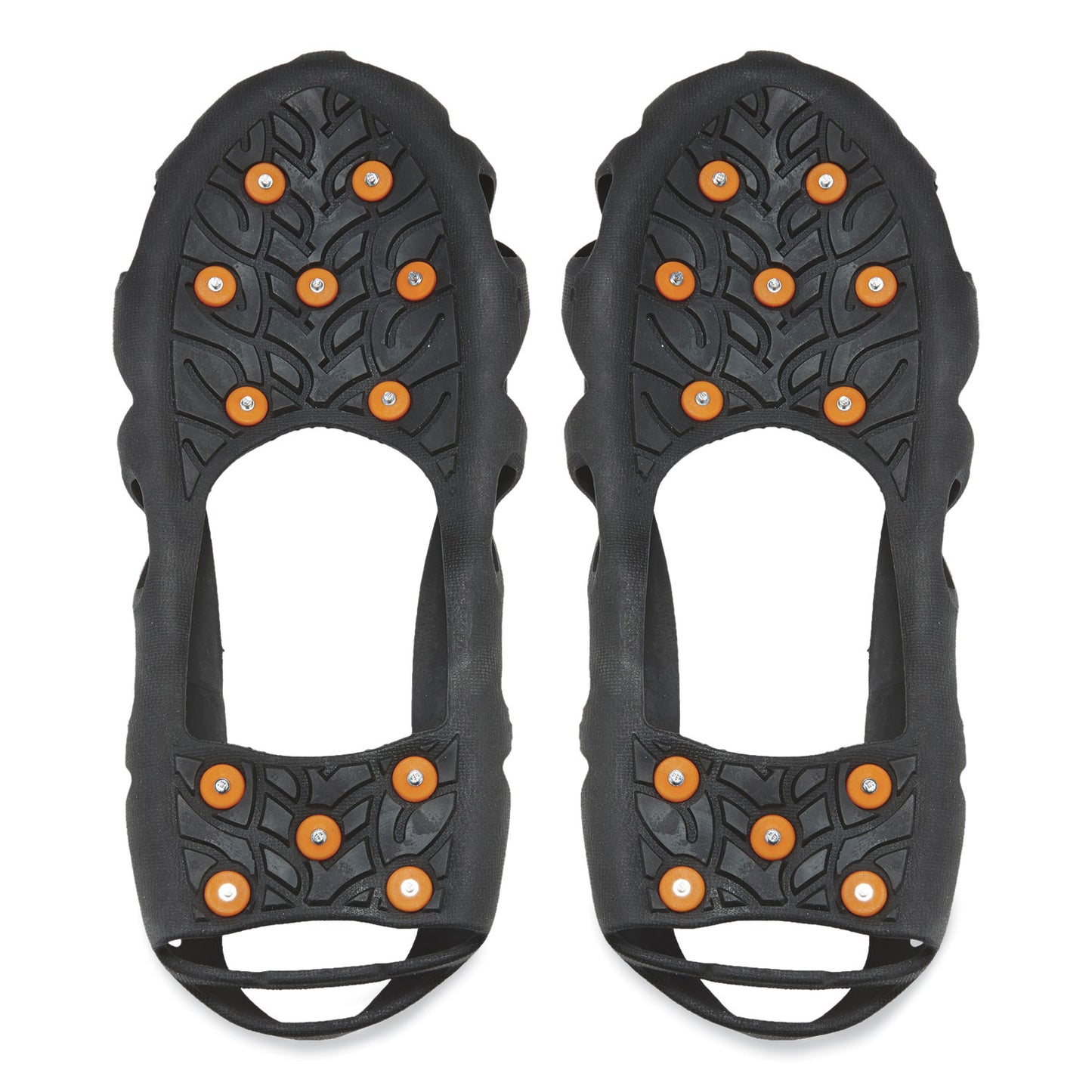 ergodyne Trex 6304 One-Piece Step-In Full Coverage Ice Cleats, Medium, Black, Pair (16783)