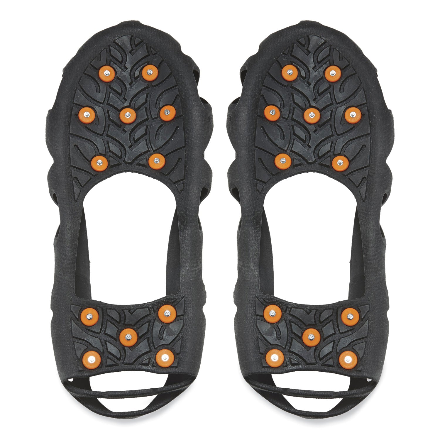 ergodyne Trex 6304 One-Piece Step-In Full Coverage Ice Cleats, Medium, Black, Pair (16783)