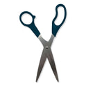 Westcott Value Line Stainless Steel Shears, 8" Long, 3.5" Cut Length, Offset Black Handle (13135)