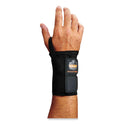 ergodyne ProFlex 4010 Double Strap Wrist Support, Small, Fits Right Hand, Black (70022)