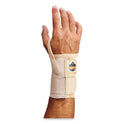 ergodyne ProFlex 4010 Double Strap Wrist Support, Large, Fits Left Hand, Tan (70136)