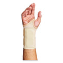 ergodyne ProFlex 4010 Double Strap Wrist Support, Medium, Fits Left Hand, Tan (70134)