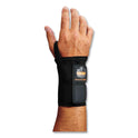 ergodyne ProFlex 4010 Double Strap Wrist Support, Large, Fits Right Hand, Black (70026)