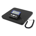 Brecknell PS150 Slimline Portable Bench Scale, 150 lbs/70 kg Capacity, 11.8 x 11.8 x 1.34 Platform, Black