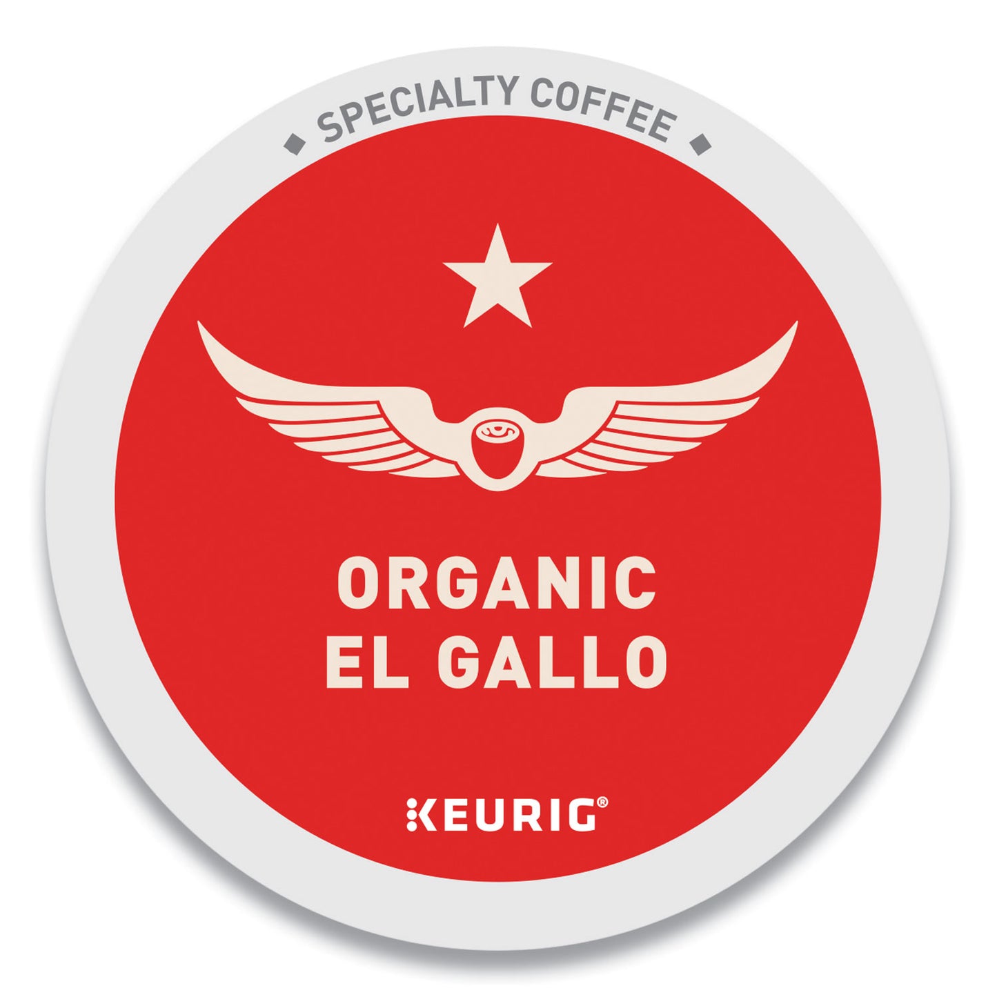 Intelligentsia El Gallo Organic Coffee K-Cups, Light Roast, 20/Box (0154)