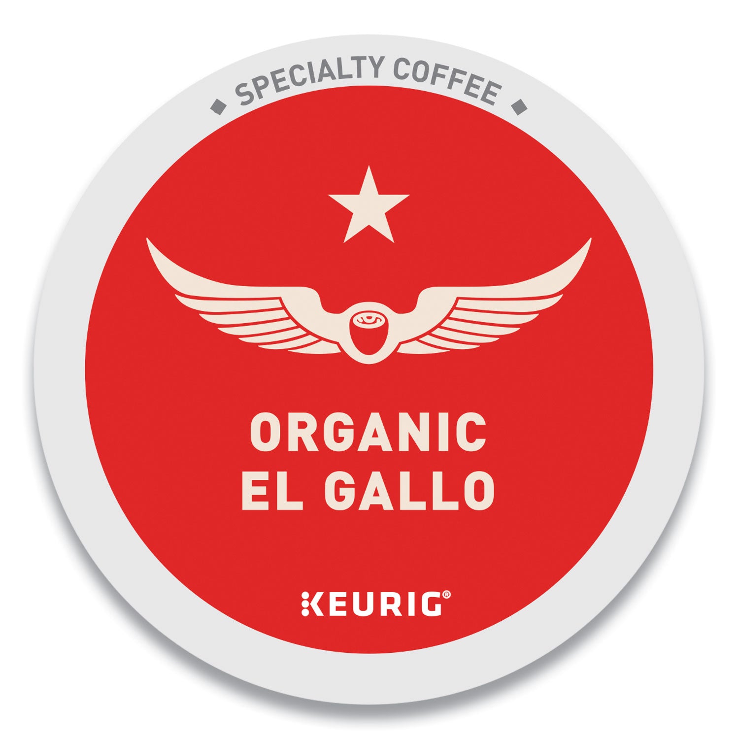 Intelligentsia El Gallo Organic Coffee K-Cups, Light Roast, 20/Box (0154)