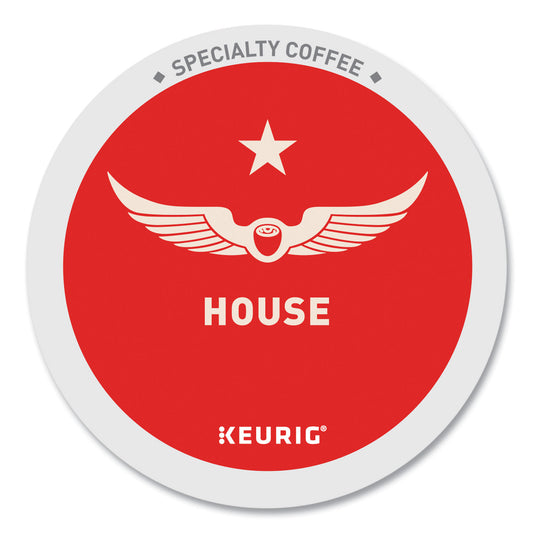 Intelligentsia House Blend Coffee K-Cups, Light Roast, 20/Box (0153)