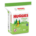 Huggies Natural Care Sensitive Baby Wipes, 1-Ply, 3.88 x 6.6, Unscented, White, 184/Pack, 3 Packs/Carton (31816)