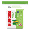 Huggies Natural Care Sensitive Baby Wipes, 1-Ply, 3.88 x 6.6, Unscented, White, 184/Pack, 3 Packs/Carton (31816)