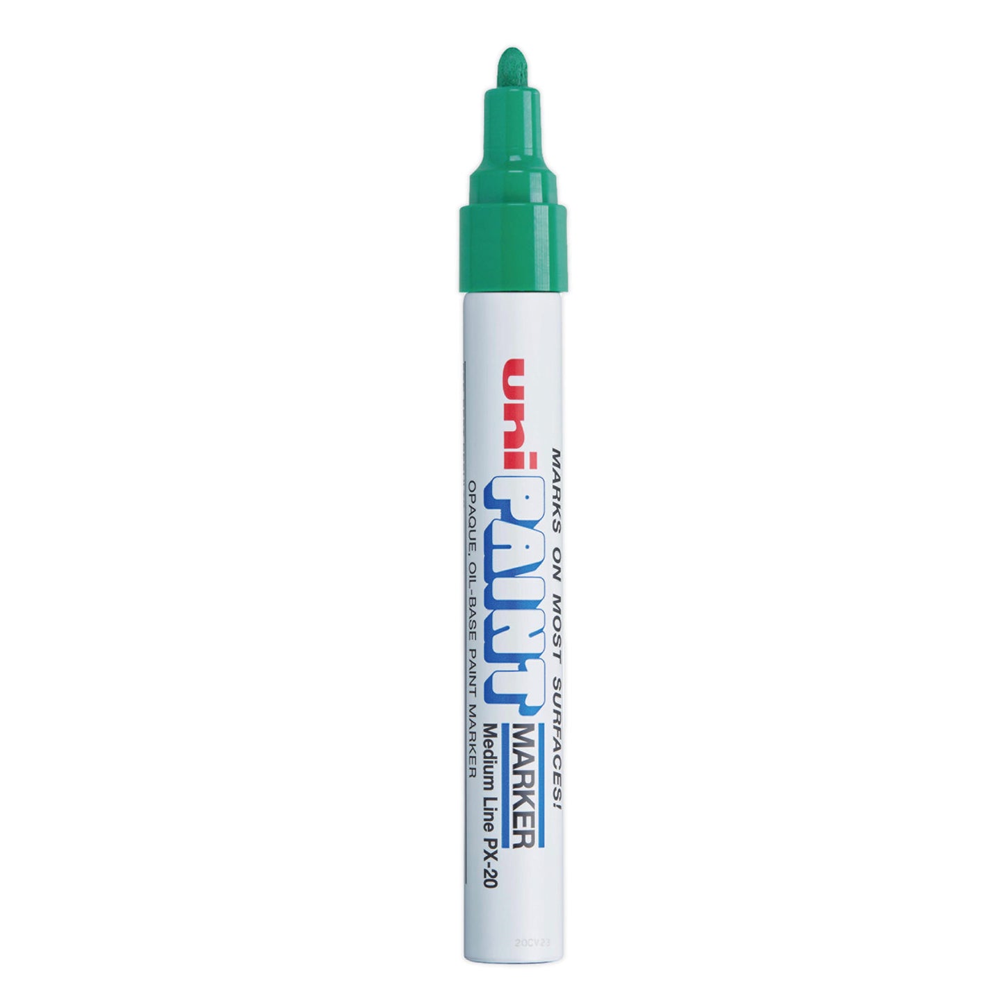 uni Paint Permanent Marker, Medium Bullet Tip, Green (63604)