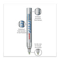 uni Paint Permanent Marker, Medium Bullet Tip, Metallic Silver (63614)