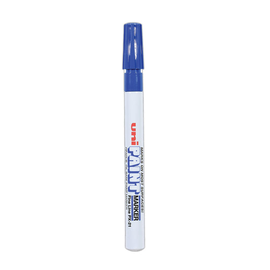 uni Paint Permanent Marker, Fine Bullet Tip, Blue (63703)