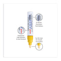 uni Paint Permanent Marker, Broad Chisel Tip, Yellow (63735)