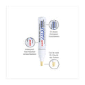 uni Paint Permanent Marker, Broad Chisel Tip, White (63743)