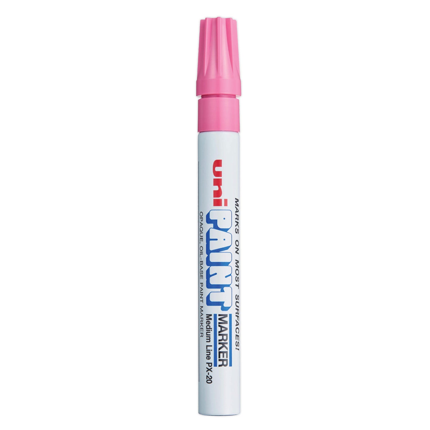 uni Paint Permanent Marker, Medium Bullet Tip, Pink (63611)