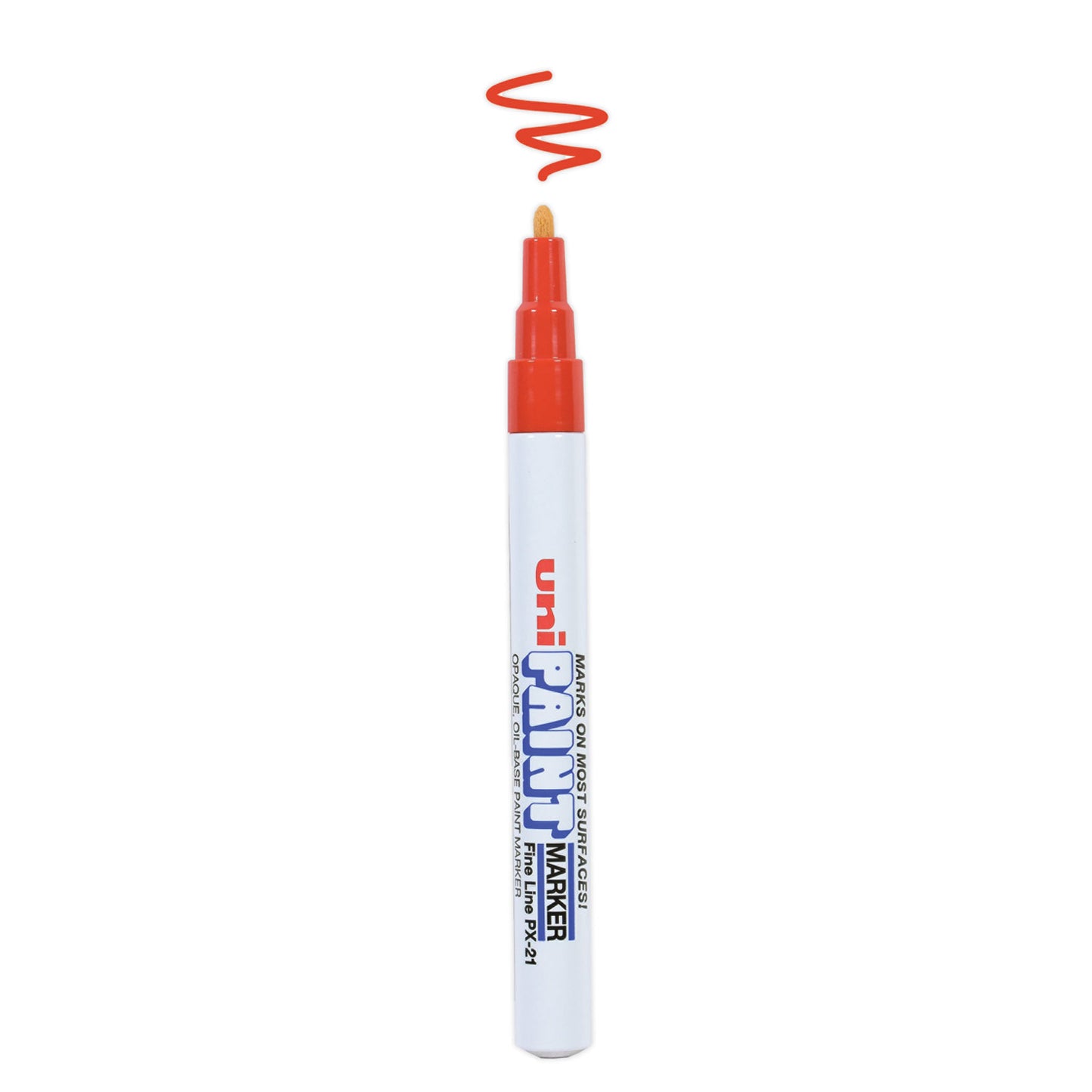 uni Paint Permanent Marker, Fine Bullet Tip, Red (63702)