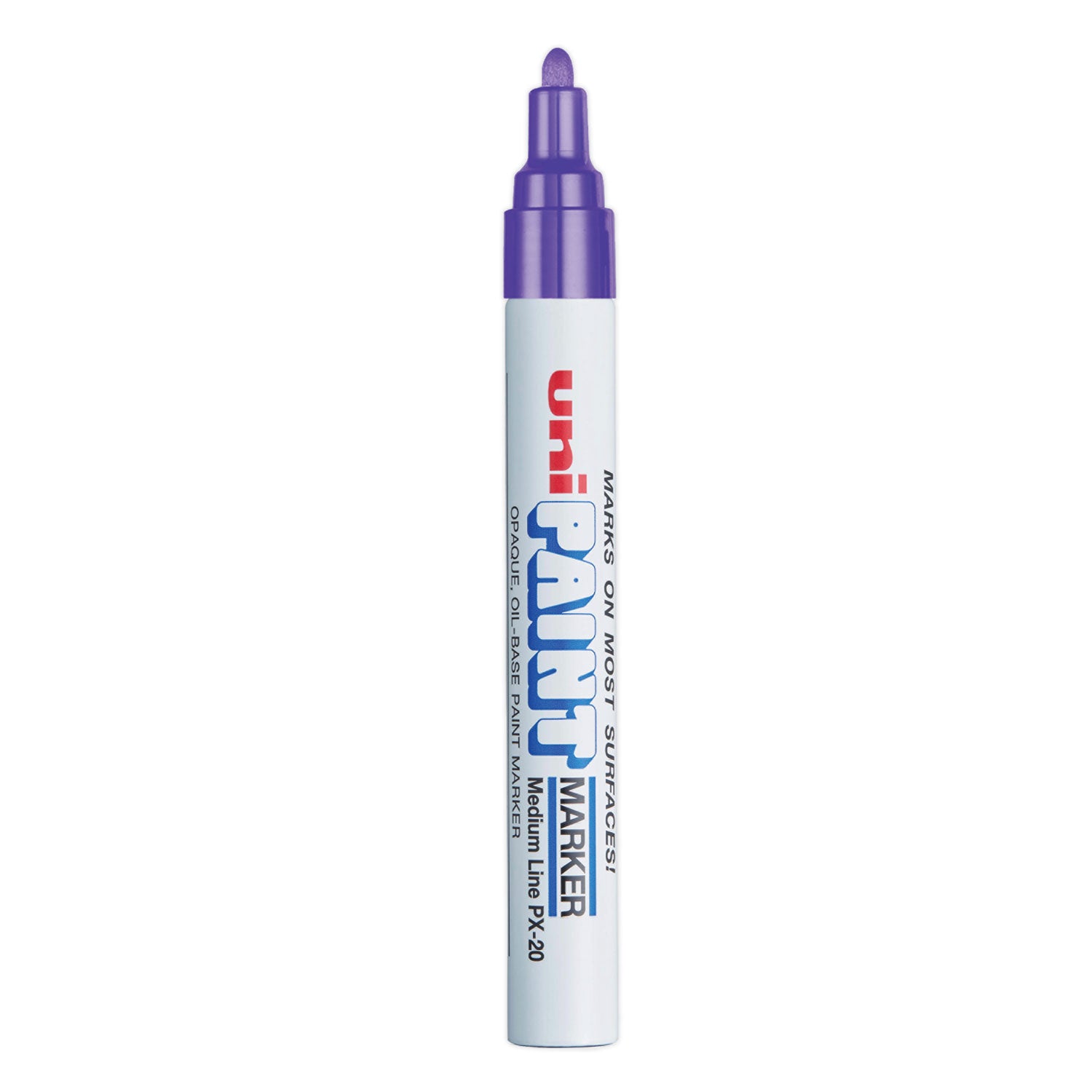 uni Paint Permanent Marker, Medium Bullet Tip, Violet (63606)