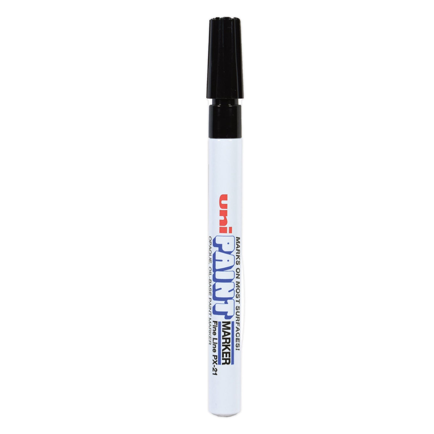 uni Paint Permanent Marker, Fine Bullet Tip, Black (63701)