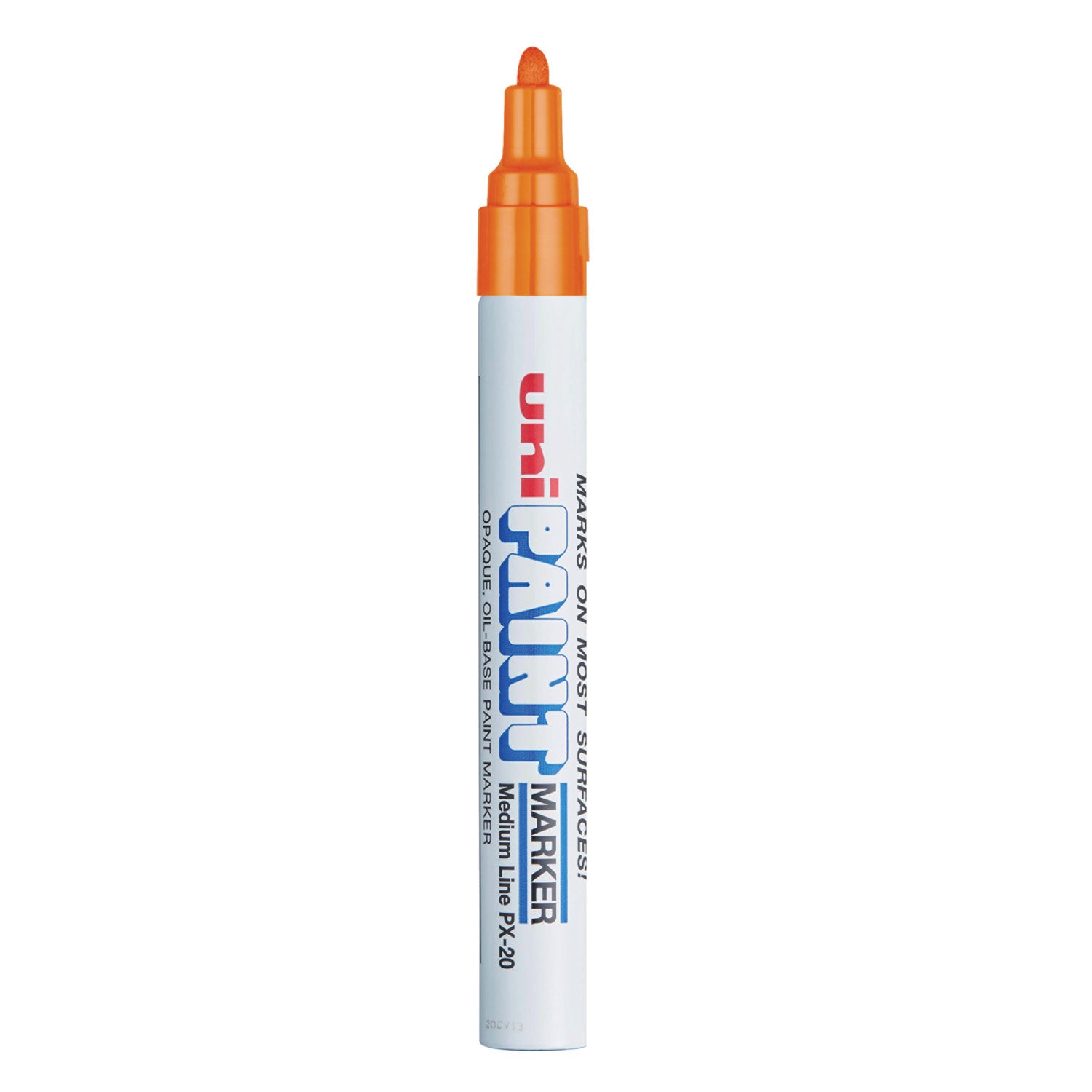 uni Paint Permanent Marker, Medium Bullet Tip, Orange (63607)