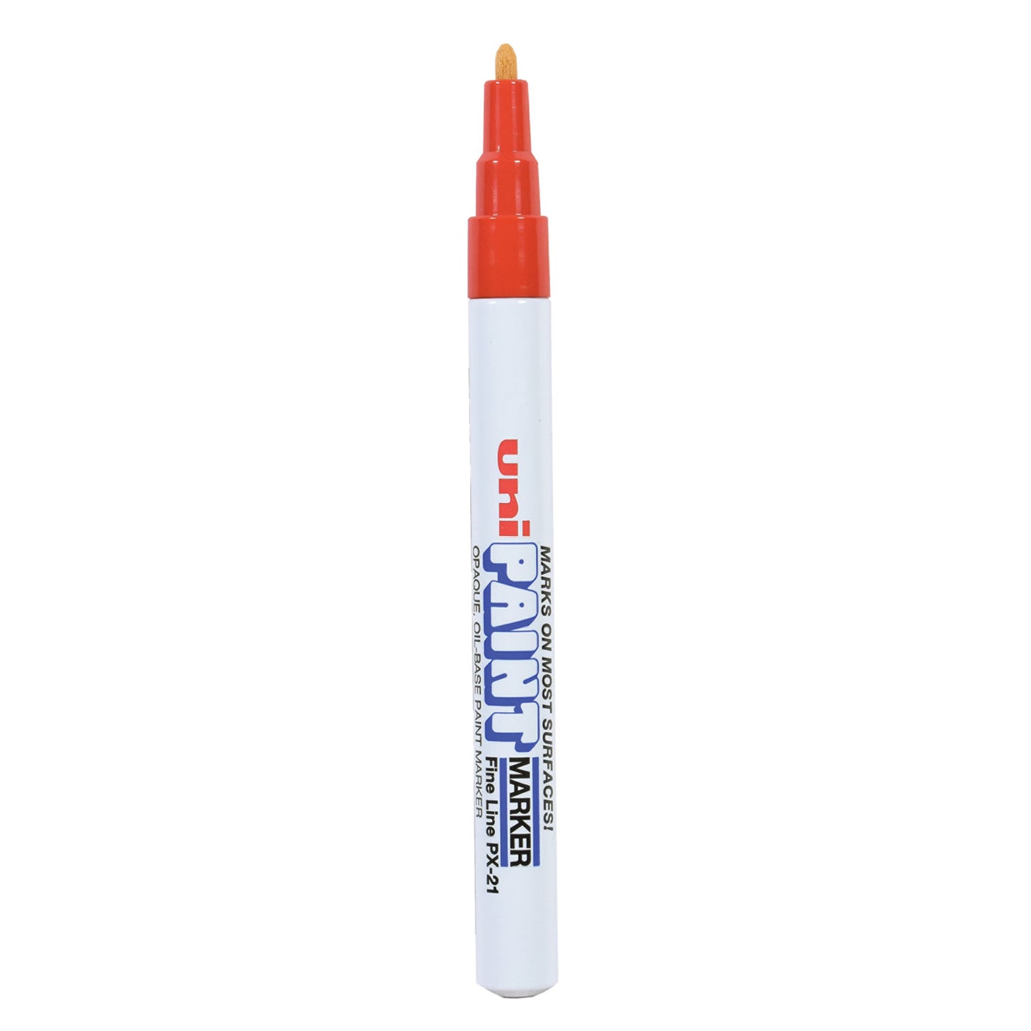 uni Paint Permanent Marker, Fine Bullet Tip, Red (63702)
