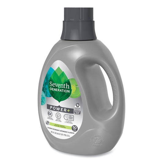 Seventh Generation Power+ Laundry Detergent, Clean Scent, 87.5 oz Bottle (45070EA)