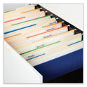 Universal Top Tab File Folders, 1/3-Cut Tabs: Left Position, Letter Size, 0.75" Expansion, Manila, 100/Box (12121)