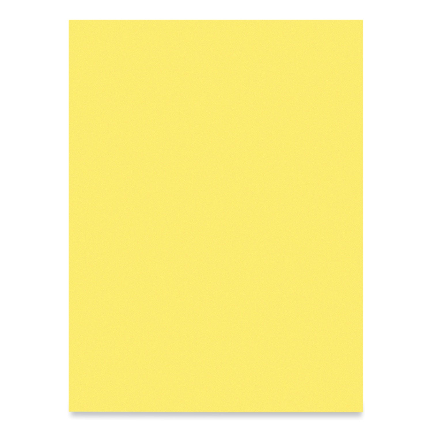Prang SunWorks Construction Paper, 50 lb Text Weight, 9 x 12, Yellow, 50/Pack (8403)
