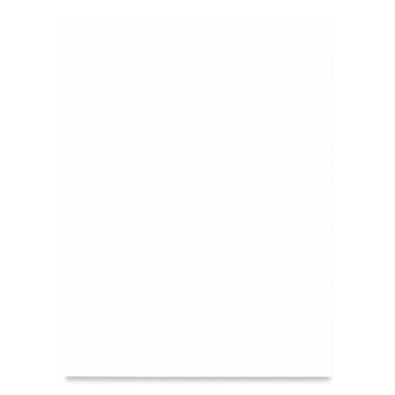 Prang SunWorks Construction Paper, 50 lb Text Weight, 9 x 12, Bright White, 50/Pack (8703)