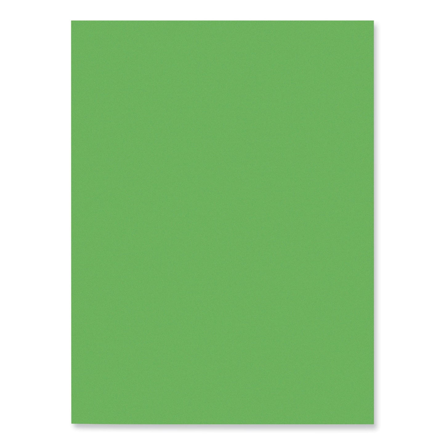 Prang SunWorks Construction Paper, 50 lb Text Weight, 9 x 12, Bright Green, 50/Pack (9603)