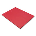 Prang SunWorks Construction Paper, 50 lb Text Weight, 18 x 24, Holiday Red, 50/Pack (9917)