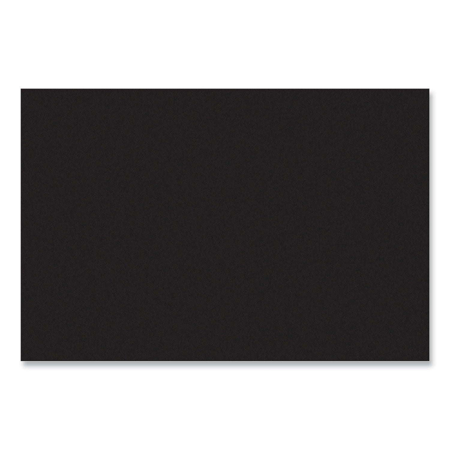 Prang SunWorks Construction Paper, 50 lb Text Weight, 24 x 36, Black, 50/Pack (6323)