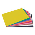 Prang SunWorks Construction Paper, 50 lb Text Weight, 12 x 18, Assorted, 50/Pack (6507)