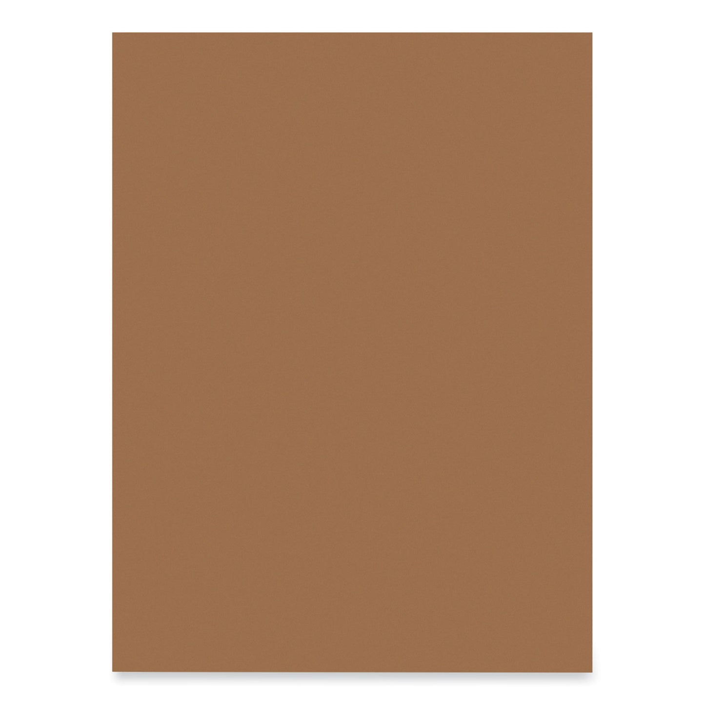 Prang SunWorks Construction Paper, 50 lb Text Weight, 9 x 12, Light Brown, 50/Pack (6903)