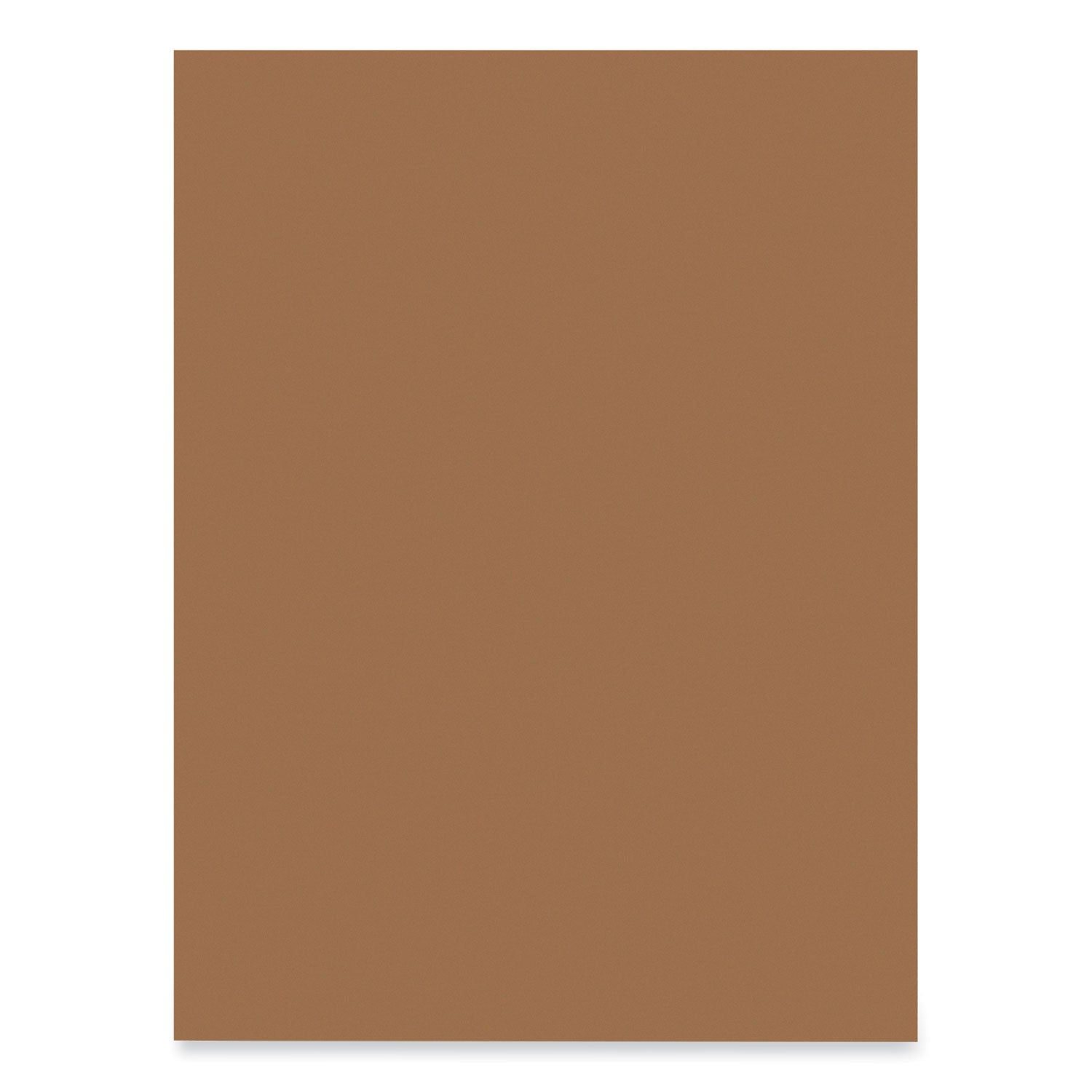 Prang SunWorks Construction Paper, 50 lb Text Weight, 9 x 12, Light Brown, 50/Pack (6903)