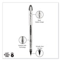 uni-ball Refill for Vision Elite Roller Ball Pens, Bold Conical Tip, Black Ink, 2/Pack (61233PP)