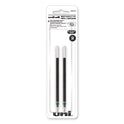 uni-ball 207 Impact RT Gel Retractable Pen Refills, Bold 1 mm Conical Tip, Black Ink, 2/Pack (65873PP)