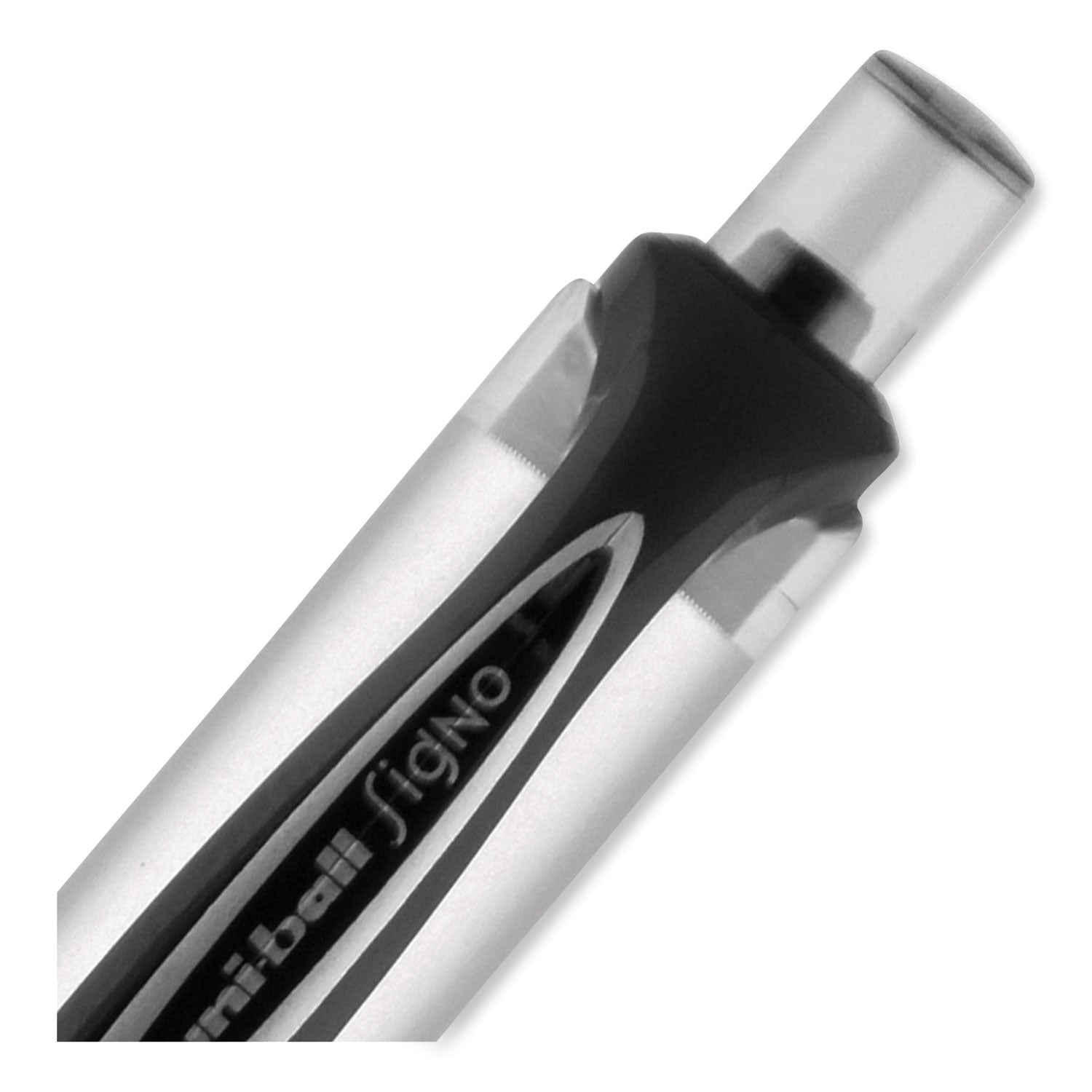 uni-ball 207 Impact RT Gel Retractable Pen Refills, Bold 1 mm Conical Tip, Black Ink, 2/Pack (65873PP)