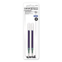 uni-ball 207 Impact RT Gel Retractable Pen Refills, Bold 1 mm Conical Tip, Blue Ink, 2/Pack (65874PP)