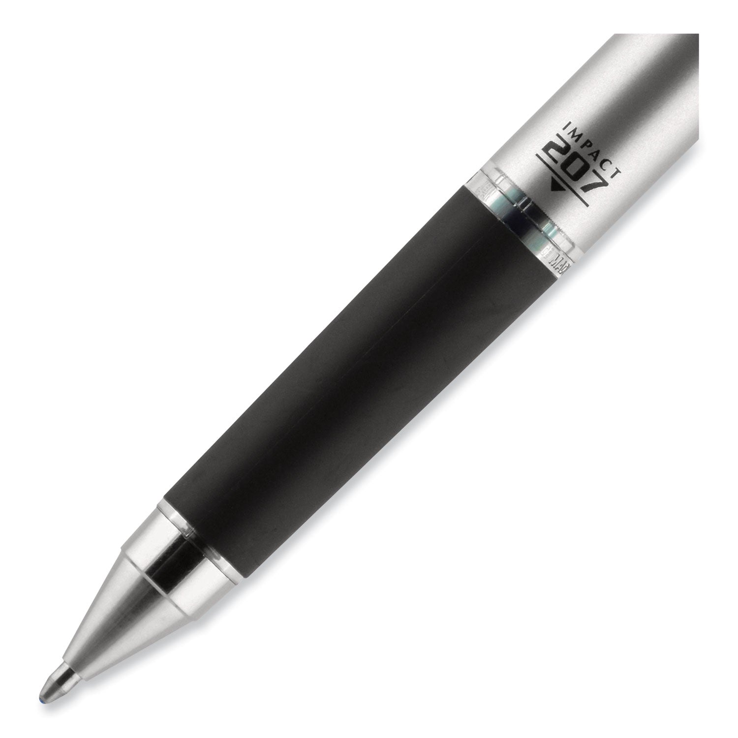 uni-ball 207 Impact RT Gel Retractable Pen Refills, Bold 1 mm Conical Tip, Blue Ink, 2/Pack (65874PP)