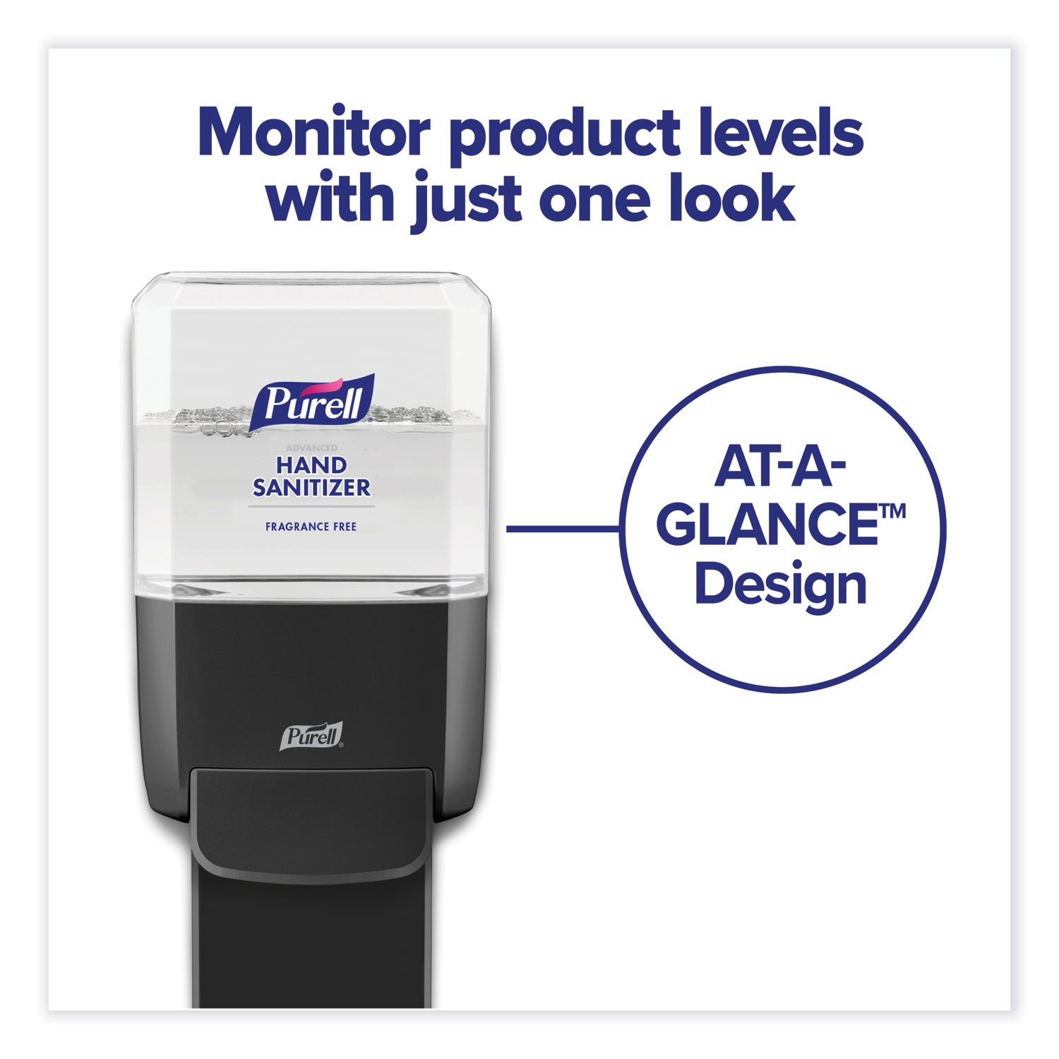 PURELL Advanced Hand Sanitizer Foam, For ES4 Dispensers, 1,200 mL Refill, Refreshing Scent, 2/Carton (505302)