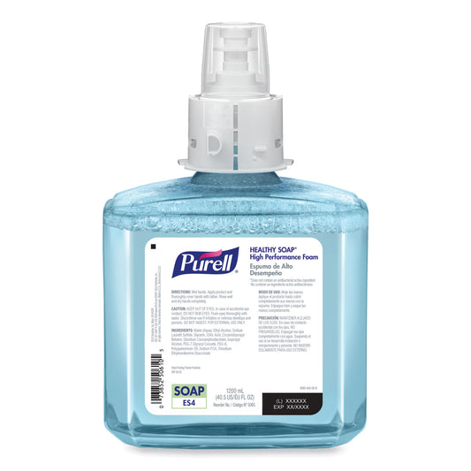 PURELL CLEAN RELEASE Technology (CRT) HEALTHY SOAP High Performance Foam Refill, For ES4 Dispensers, Fragrance-Free, 1,200 mL, 2/CT (508502)