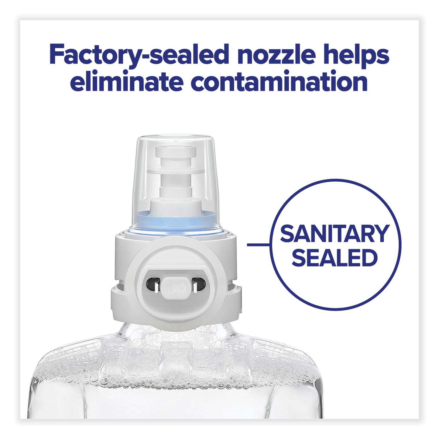 PURELL Advanced Hand Sanitizer Foam, For CS4 and FMX-12 Dispensers, 1,200 mL, Unscented, 4/Carton (519204CT)