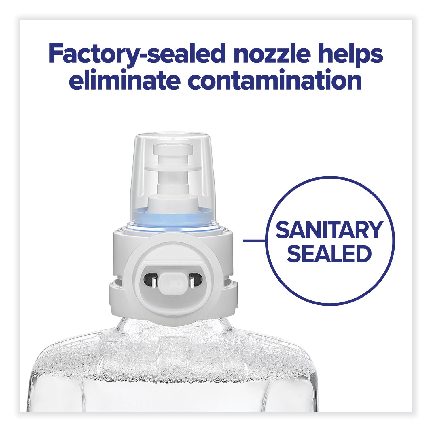 PURELL Advanced Hand Sanitizer Foam, For CS4 and FMX-12 Dispensers, 1,200 mL, Unscented, 4/Carton (519204CT)