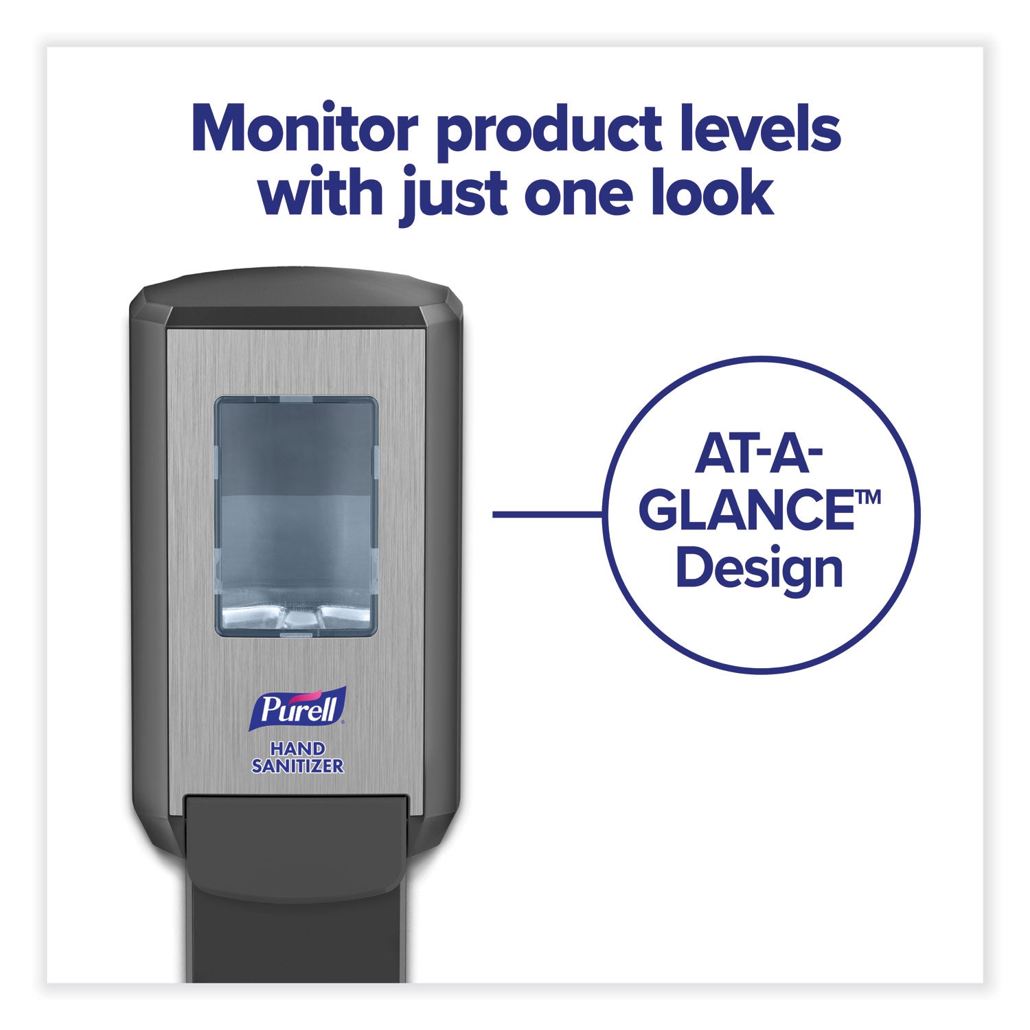 PURELL Advanced Hand Sanitizer Foam, For CS4 and FMX-12 Dispensers, 1,200 mL, Unscented, 4/Carton (519204CT)